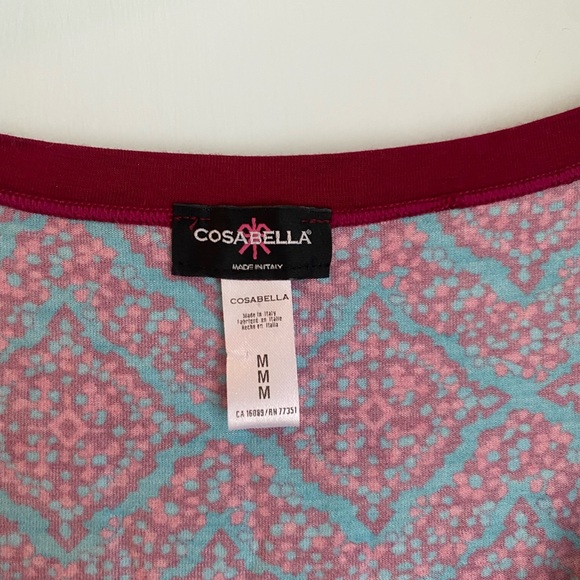 Cosabella Blue and Raspberry dress - Picture 4 of 5